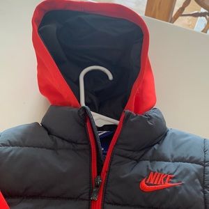 Black coat with a vest influence look!